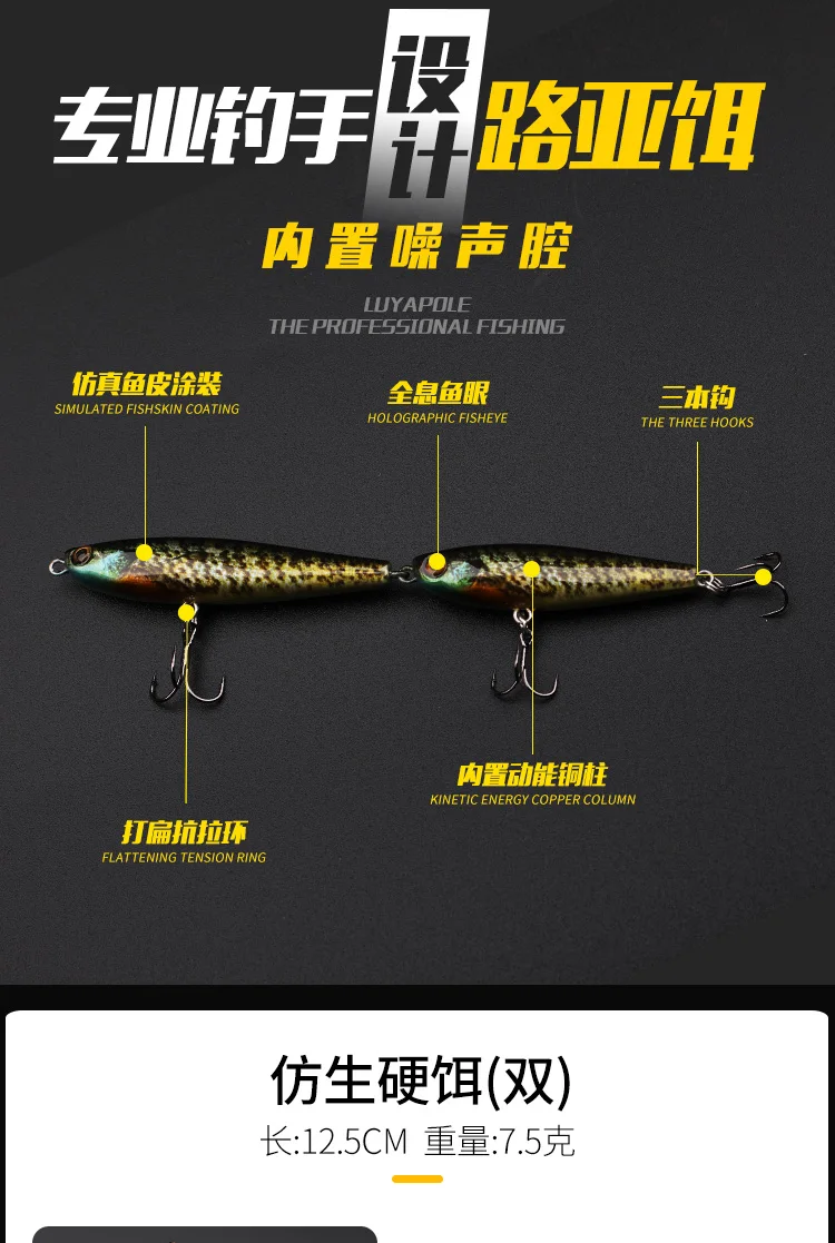 Сумасшедшие приманки MIG FISHING Proleurre 1 шт. гольян рыболовная приманка лазерная