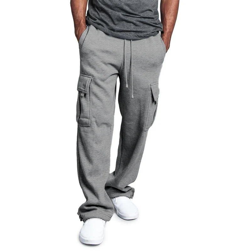 Мужские повседневные спортивные брюки для бега Черная спортивная одежда