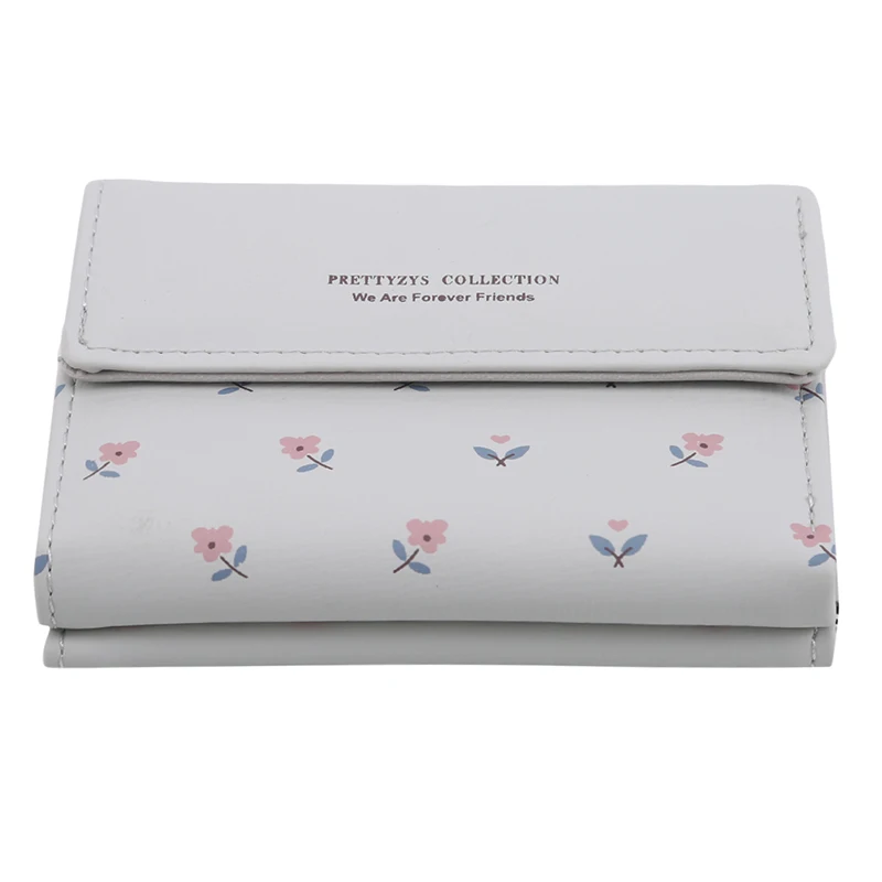 New Short Buckle Wallet 2020 Brand Designer Hasp Three Fold Small Fresh and Simple Small Floral Mini Lady Pu Leather Coin Purse
New Short Buckle Wallet 2020 Brand Designer Hasp Three Fold Small Fresh and Simple Small Floral Mini Lady Pu Leather Coin Purse