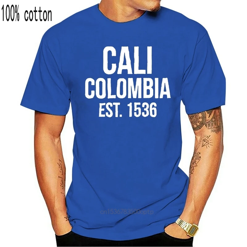 Футболка Cali Est 1536, футболка в стиле Колумбия, бренд, Летний стиль, хлопковая Мужская уникальная уличная одежда, футболка
Футболка Cali Est 1536, футболка в стиле Колумбия, бренд, Летний стиль, хлопковая Мужская уникальная уличная одежда, футболка