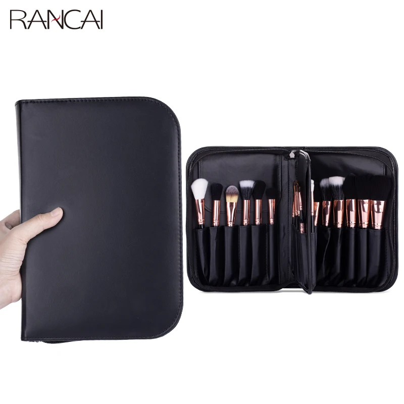 RANCAI Makeup Brush Bag Zipper 29pcs Brushes Holder Case Artist Pockets Storage For Men Women Cosmetic Brush Case
RANCAI Makeup Brush Bag Zipper 29pcs Brushes Holder Case Artist Pockets Storage For Men Women Cosmetic Brush Case