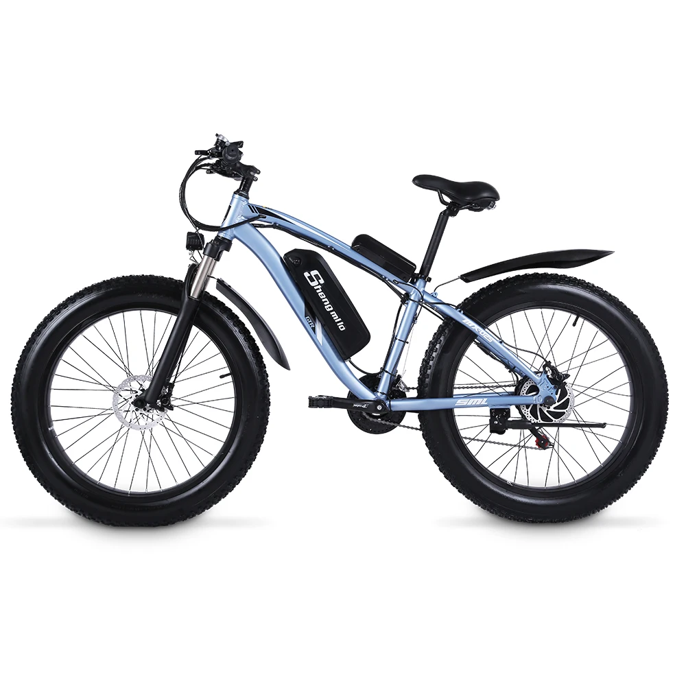 MX02S Электрический велосипед 1000 Вт Мужской горный Снежный электрический Ebike 48V17Ah с