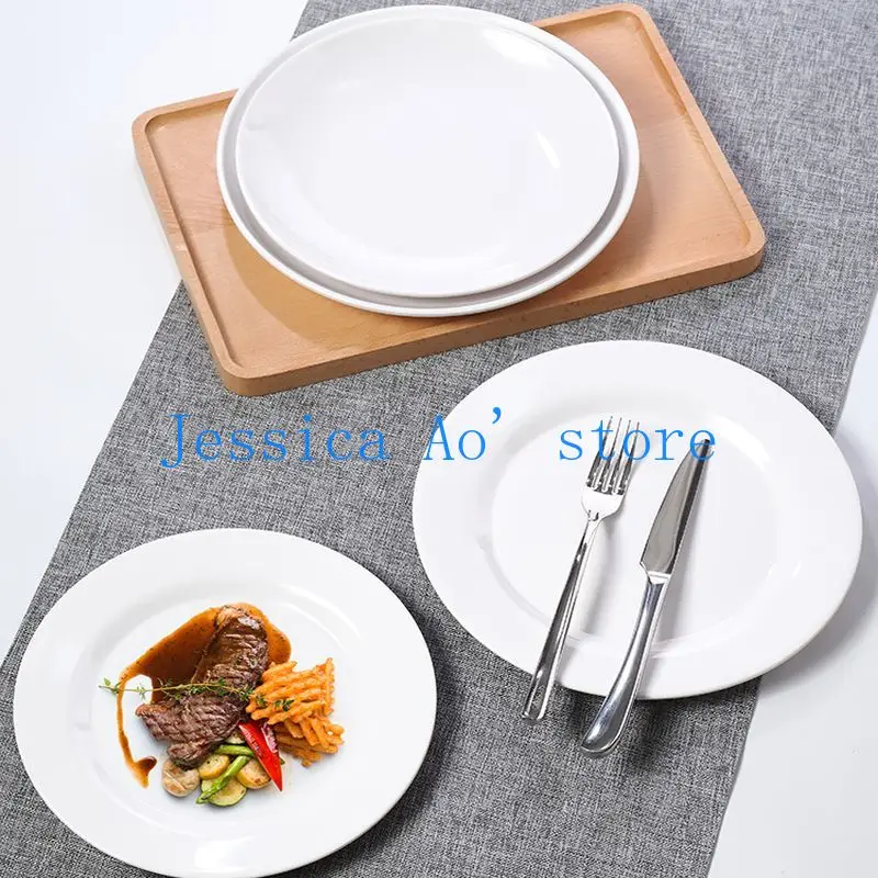 2pcs 15-25cm White Dinner Plates Round Plate Set Dinnerware Buffet Dinner Set Plates and Dishes Dessert Steak Plate
2pcs 15-25cm White Dinner Plates Round Plate Set Dinnerware Buffet Dinner Set Plates and Dishes Dessert Steak Plate