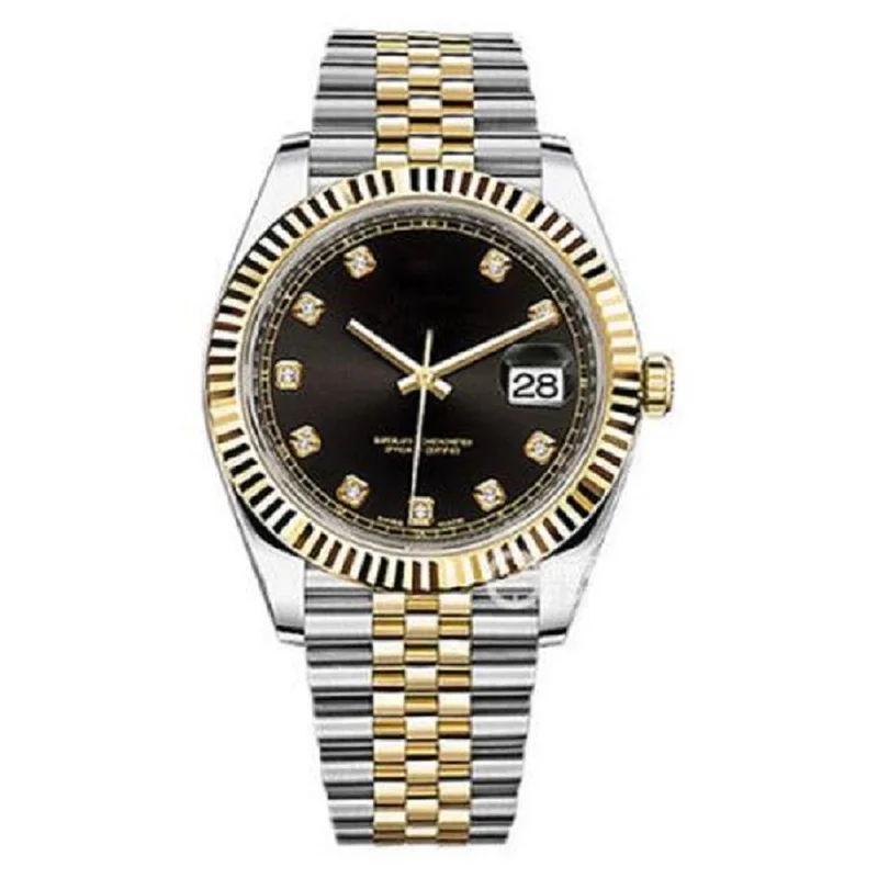 Automatic Mechanical Mens Sports Watch Black White Dial Sapphire Glass Watches DATEJUST Stainless Steel
Automatic Mechanical Mens Sports Watch Black White Dial Sapphire Glass Watches DATEJUST Stainless Steel