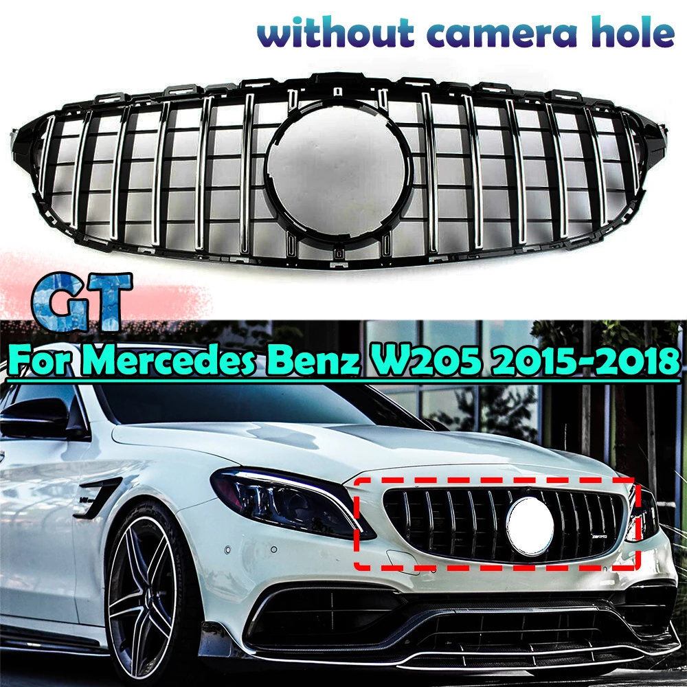 GT Передняя решетка для Mercedes Benz W205 C Class 2015 2016 2017 2018 C180 C200 C300 C260 Настройка спортивного переднего гриля ABS бампер Гриль
GT Передняя решетка для Mercedes Benz W205 C Class 2015 2016 2017 2018 C180 C200 C300 C260 Настройка спортивного переднего гриля ABS бампер Гриль