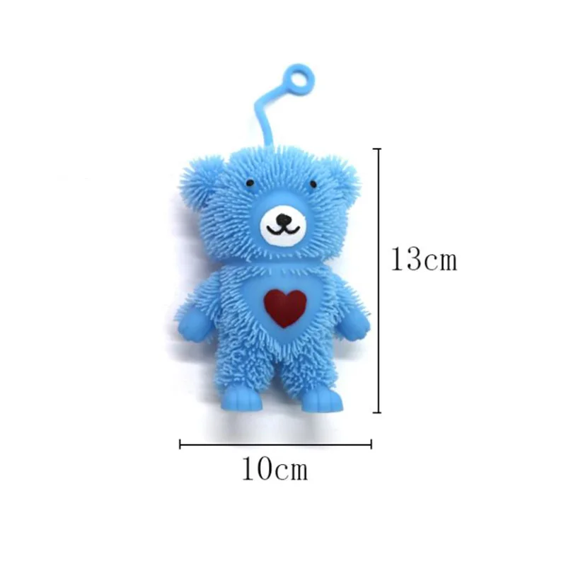 1Pcs Luminous Balls Glitter Ball Little Bear LED Stretch Vent Bear Luminous Gifts Toys For Children Kids 
1Pcs Luminous Balls Glitter Ball Little Bear LED Stretch Vent Bear Luminous Gifts Toys For Children Kids