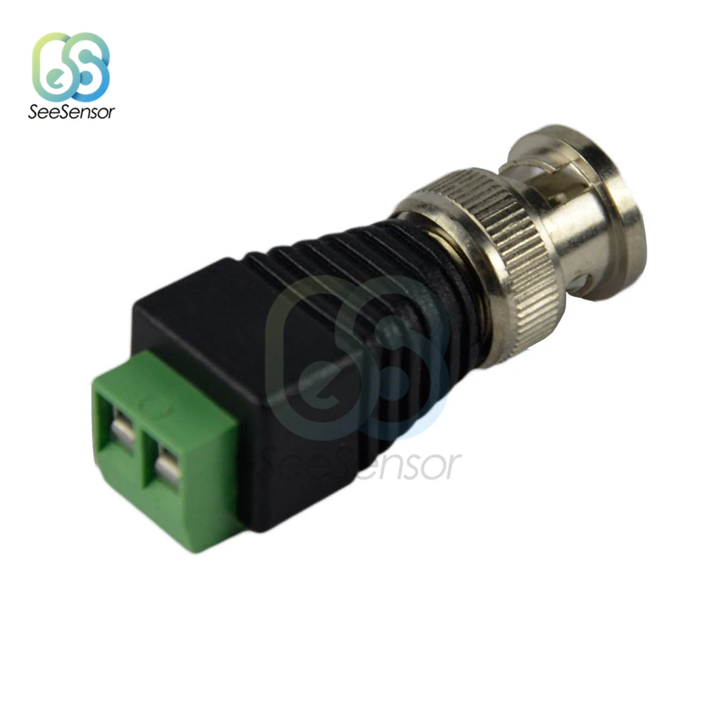 Штекерный разъем BNC Mini Coax CAT5 переходник для видеокамеры аксессуары светодиодных