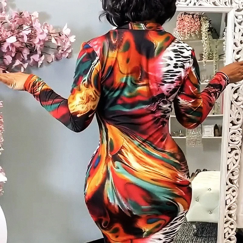Dresses for Women Party S-5XL Long Sleeve Maxi Dress Women Fashion Graffiti Print V Neck Streetwear Plus Size Vestidos Mujer
Dresses for Women Party S-5XL Long Sleeve Maxi Dress Women Fashion Graffiti Print V Neck Streetwear Plus Size Vestidos Mujer