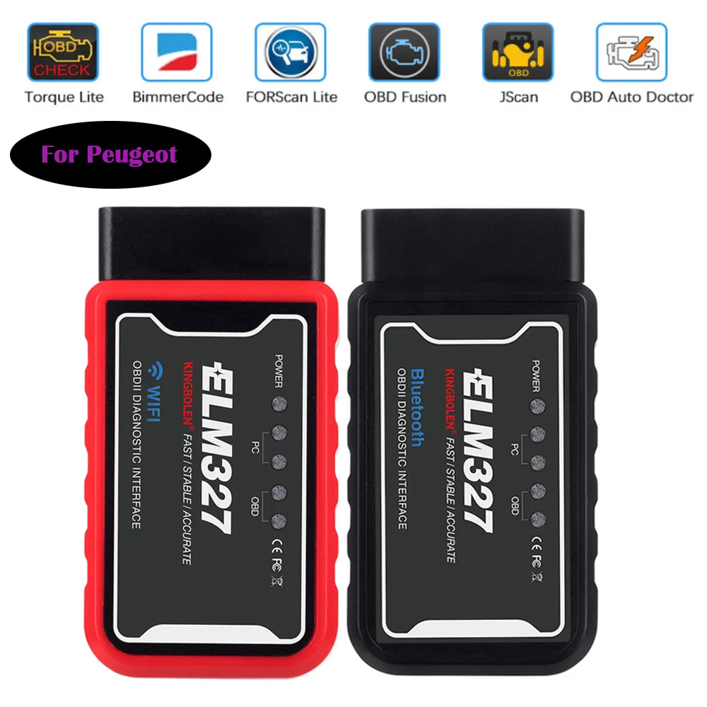 ELM327 OBD2 Scanner Car Diagnostic Tools For Peugeot 5008 3008 2008 4008 208 308 508 301 206 306 207 V1.5 Bluetooth WIFI Scanner
ELM327 OBD2 Scanner Car Diagnostic Tools For Peugeot 5008 3008 2008 4008 208 308 508 301 206 306 207 V1.5 Bluetooth WIFI Scanner
