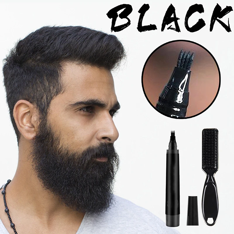 Beard Filling Pen Kit Barber Pencil With Brush Salon Facial Hair Engraving Styling Eyebrow Tool Male Mustache Repair Shape
Beard Filling Pen Kit Barber Pencil With Brush Salon Facial Hair Engraving Styling Eyebrow Tool Male Mustache Repair Shape