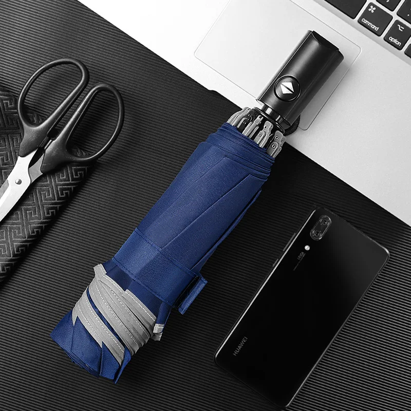 Automatic Folding Umbrellas 8 Ribs Men Business Reverse Umbrellas with Reflective Strips for Car Women Inverted Rain Umbrellas
Automatic Folding Umbrellas 8 Ribs Men Business Reverse Umbrellas with Reflective Strips for Car Women Inverted Rain Umbrellas