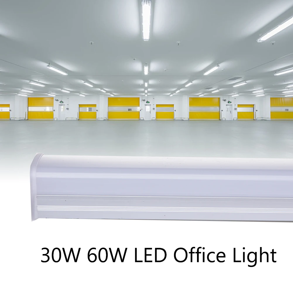 30/60w LED Tube Office Ceiling Light Work Shop Garage Bar Light 85-265V Home Utility Room Wall Lamp
30/60w LED Tube Office Ceiling Light Work Shop Garage Bar Light 85-265V Home Utility Room Wall Lamp