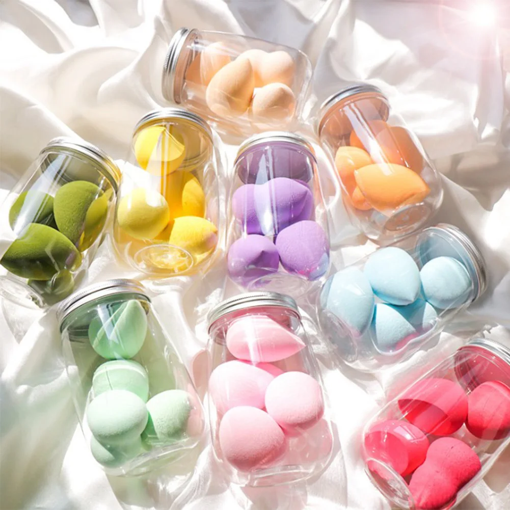 4pcs Makeup Egg High Elasticity Sponge Egg Soft Foundation Bb Cream Concealer Sponge Egg Makeup Tool Pet Plastic Can
4pcs Makeup Egg High Elasticity Sponge Egg Soft Foundation Bb Cream Concealer Sponge Egg Makeup Tool Pet Plastic Can
