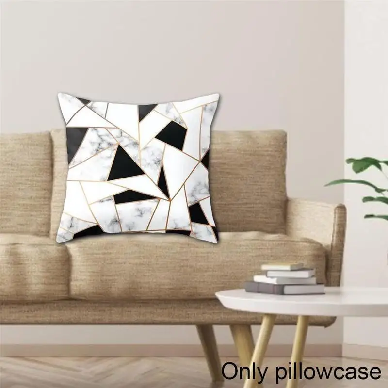Black and White Geometric Sofa Decorative Cushion Cover Home Throw 45*45 Pillow Pillow Pillowcase Cover Decor Pillow I6J1
Black and White Geometric Sofa Decorative Cushion Cover Home Throw 45*45 Pillow Pillow Pillowcase Cover Decor Pillow I6J1