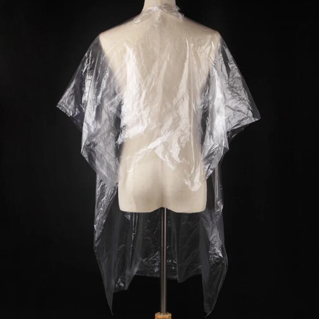 50pcs Disposable Hairdressing Capes Hair Salon Shawl Plastic Hair Trimming Tools for Salon or Home 92x130cm
50pcs Disposable Hairdressing Capes Hair Salon Shawl Plastic Hair Trimming Tools for Salon or Home 92x130cm