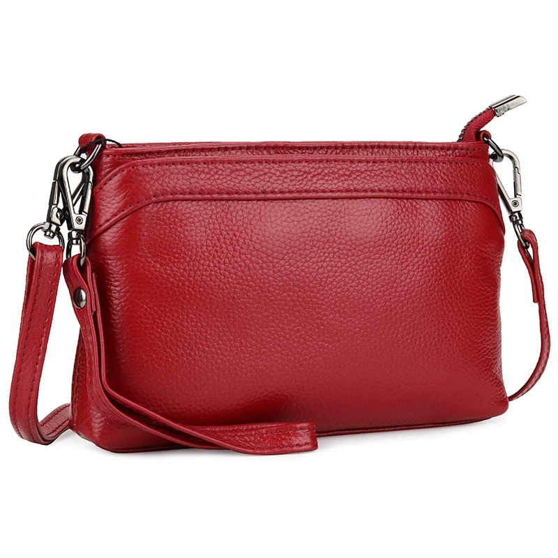 100% Cowhide Leather Women's Messenger Bag Bolsa Feminina Women Small Cross-body Bags High Quality Handbag
100% Cowhide Leather Women's Messenger Bag Bolsa Feminina Women Small Cross-body Bags High Quality Handbag