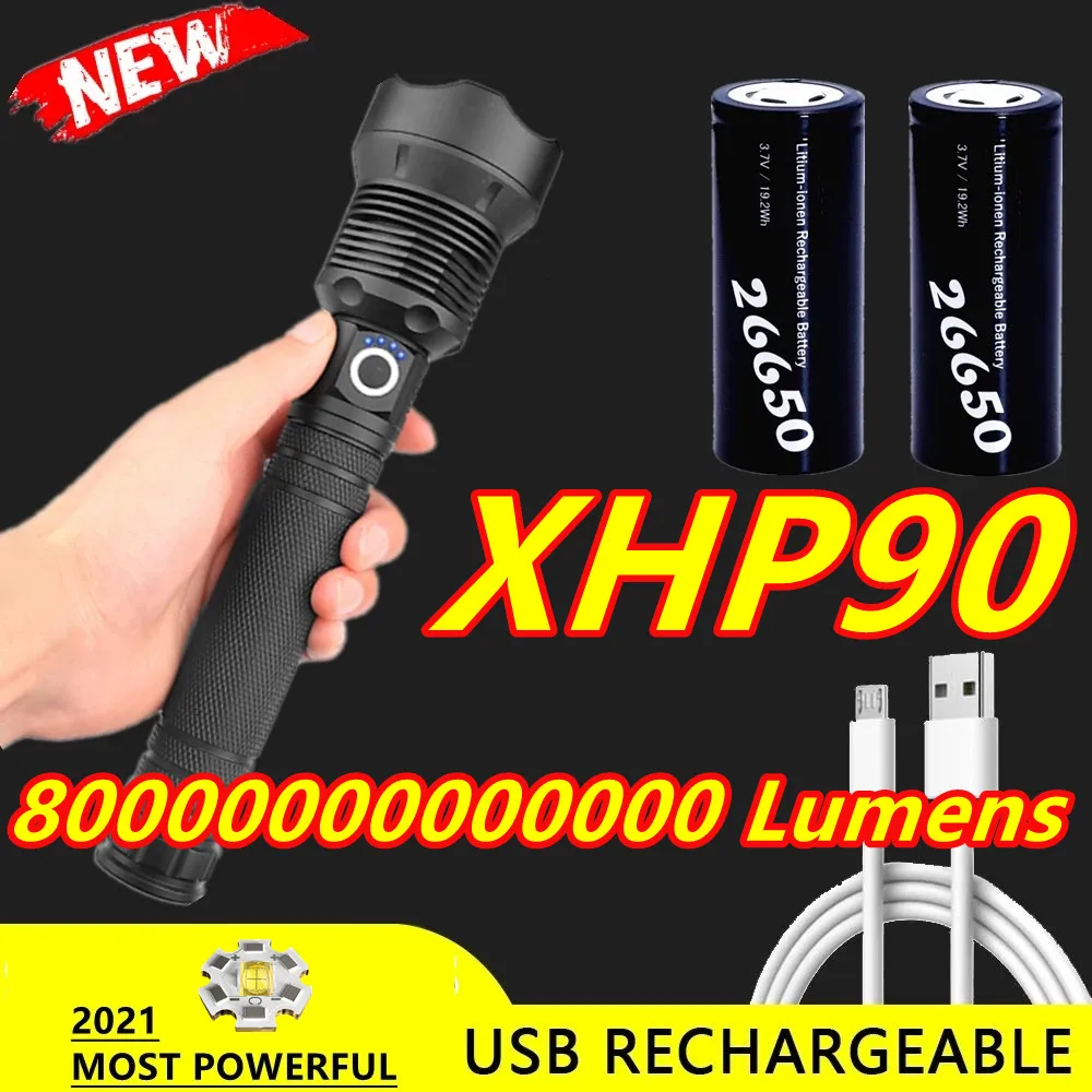 Super Powerful Xhp90.2 Led Flashlight 18650 Xhp90 Torch Light Waterproof Usb Rechargeable Flashlight Xhp70 Work Lamp Led Lantern
Super Powerful Xhp90.2 Led Flashlight 18650 Xhp90 Torch Light Waterproof Usb Rechargeable Flashlight Xhp70 Work Lamp Led Lantern