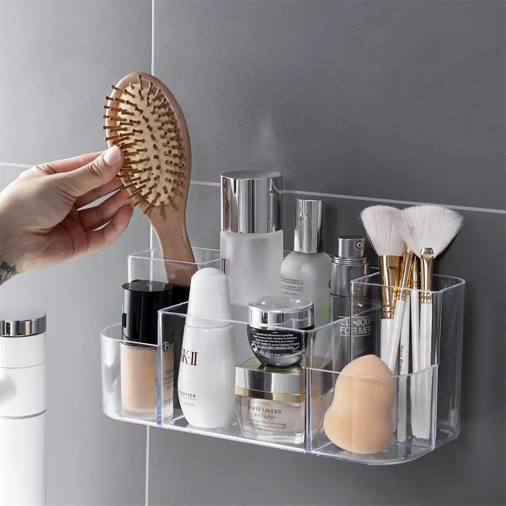 Wall-mounted cosmetic storage boxes bathroom punch-free skin care products sorting lipstick box multi-function storage box
Wall-mounted cosmetic storage boxes bathroom punch-free skin care products sorting lipstick box multi-function storage box