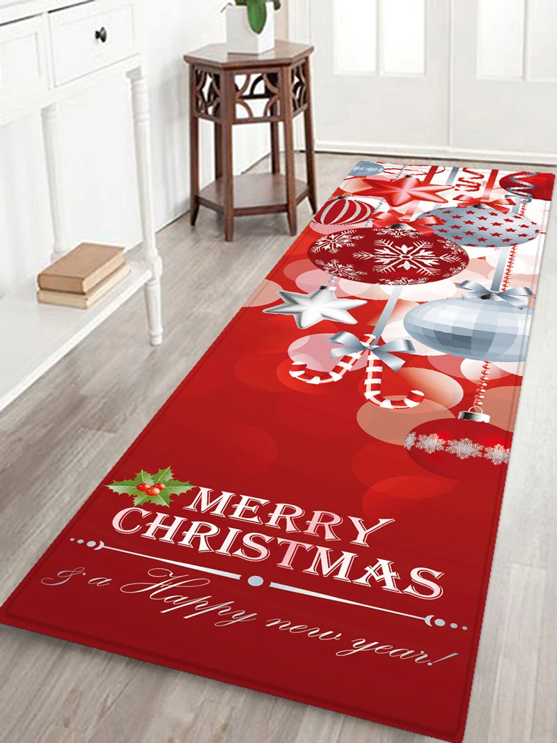 New year christmas decorative rug Welcome Doormats Indoor Home Carpets Decor 2019 kerst decoratie 40x120CM Kitchen Blanket Mat
New year christmas decorative rug Welcome Doormats Indoor Home Carpets Decor 2019 kerst decoratie 40x120CM Kitchen Blanket Mat