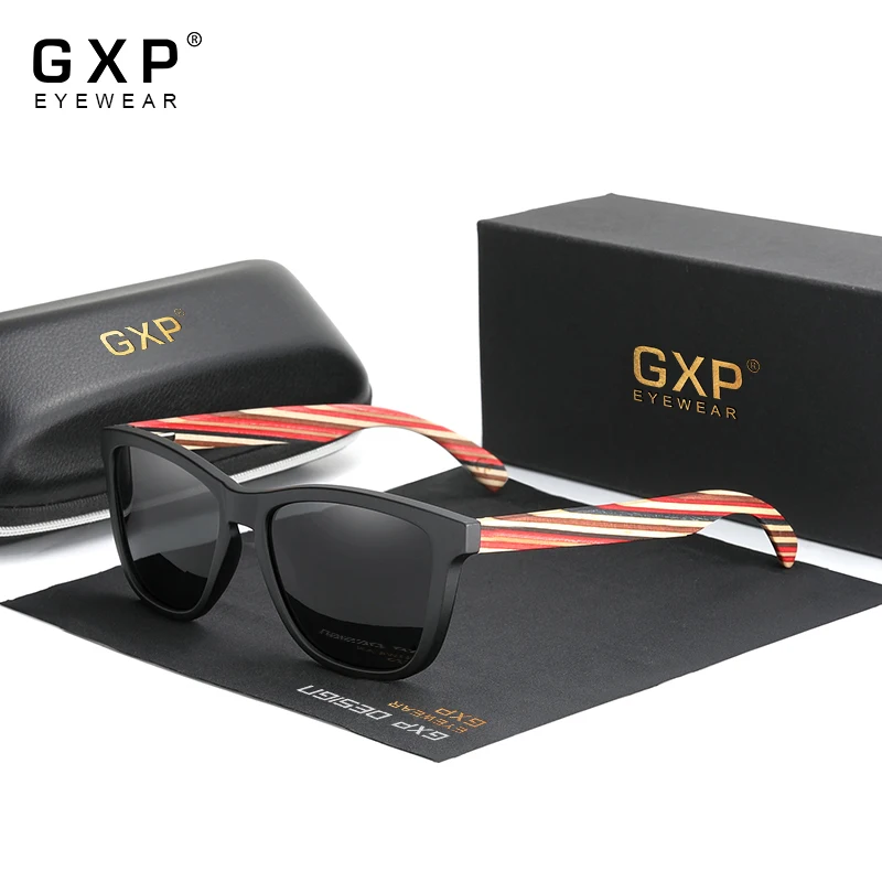 GXP Polarized Wooden Sunglasses For Men Women Handmade Fashion High Quality Eyewear UV400 Protection Gafas de sol
GXP Polarized Wooden Sunglasses For Men Women Handmade Fashion High Quality Eyewear UV400 Protection Gafas de sol