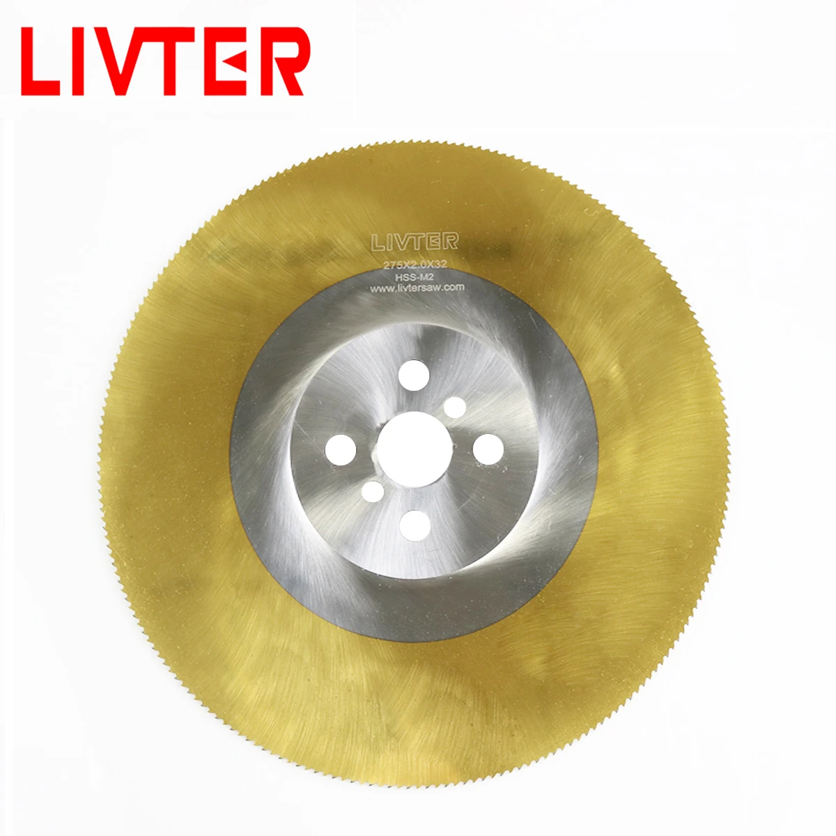 LIVTER M2 HSS circular disc saw blade for cutting iron pipe, copper pipe more durable hard Tin coating
LIVTER M2 HSS circular disc saw blade for cutting iron pipe, copper pipe more durable hard Tin coating