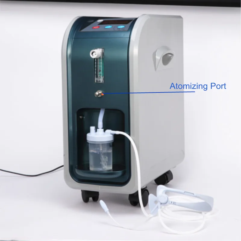 1-5Lpm Household Portable Oxygen Generator Concentrator Making Machine Production with Atomization Function Air Purifier 24hours 
1-5Lpm Household Portable Oxygen Generator Concentrator Making Machine Production with Atomization Function Air Purifier 24hours