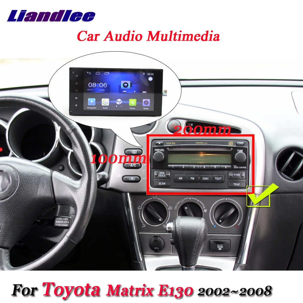 Car Android Player Carplay System For Toyota Matrix E130 2002-2008 Radio Stereo GPS Navigation Touch Screen Multimedia Display 
Car Android Player Carplay System For Toyota Matrix E130 2002-2008 Radio Stereo GPS Navigation Touch Screen Multimedia Display
