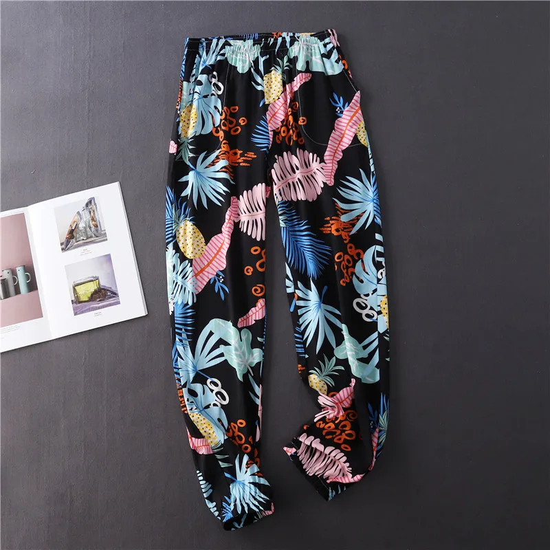 Fashion New Summer Cotton Blended Home Pants Women Sleep Bottoms Hot Sale Fresh Casual Pajamas Pants Women Sleepwear Trousers
Fashion New Summer Cotton Blended Home Pants Women Sleep Bottoms Hot Sale Fresh Casual Pajamas Pants Women Sleepwear Trousers