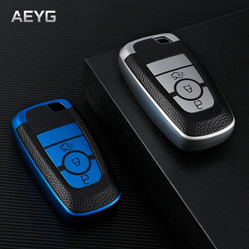 TPU Leather Car Key Case Cover Shell For Ford F-150 F-250 F-350 2018 2017 Fusion Mustang Explorer Key Holder Auto Accessories
TPU Leather Car Key Case Cover Shell For Ford F-150 F-250 F-350 2018 2017 Fusion Mustang Explorer Key Holder Auto Accessories