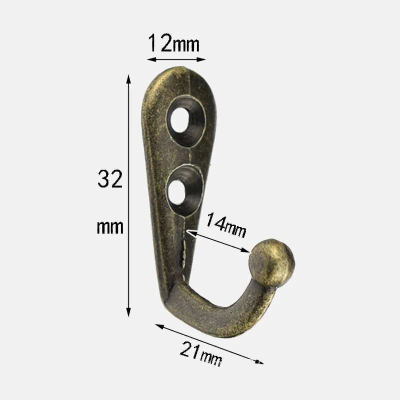10PCS Mini Size for Coats Hats Towels Wall Mounted Retro Cloth Hanger Single Prong Hook Classic Keys Room Organizer Home Save
10PCS Mini Size for Coats Hats Towels Wall Mounted Retro Cloth Hanger Single Prong Hook Classic Keys Room Organizer Home Save