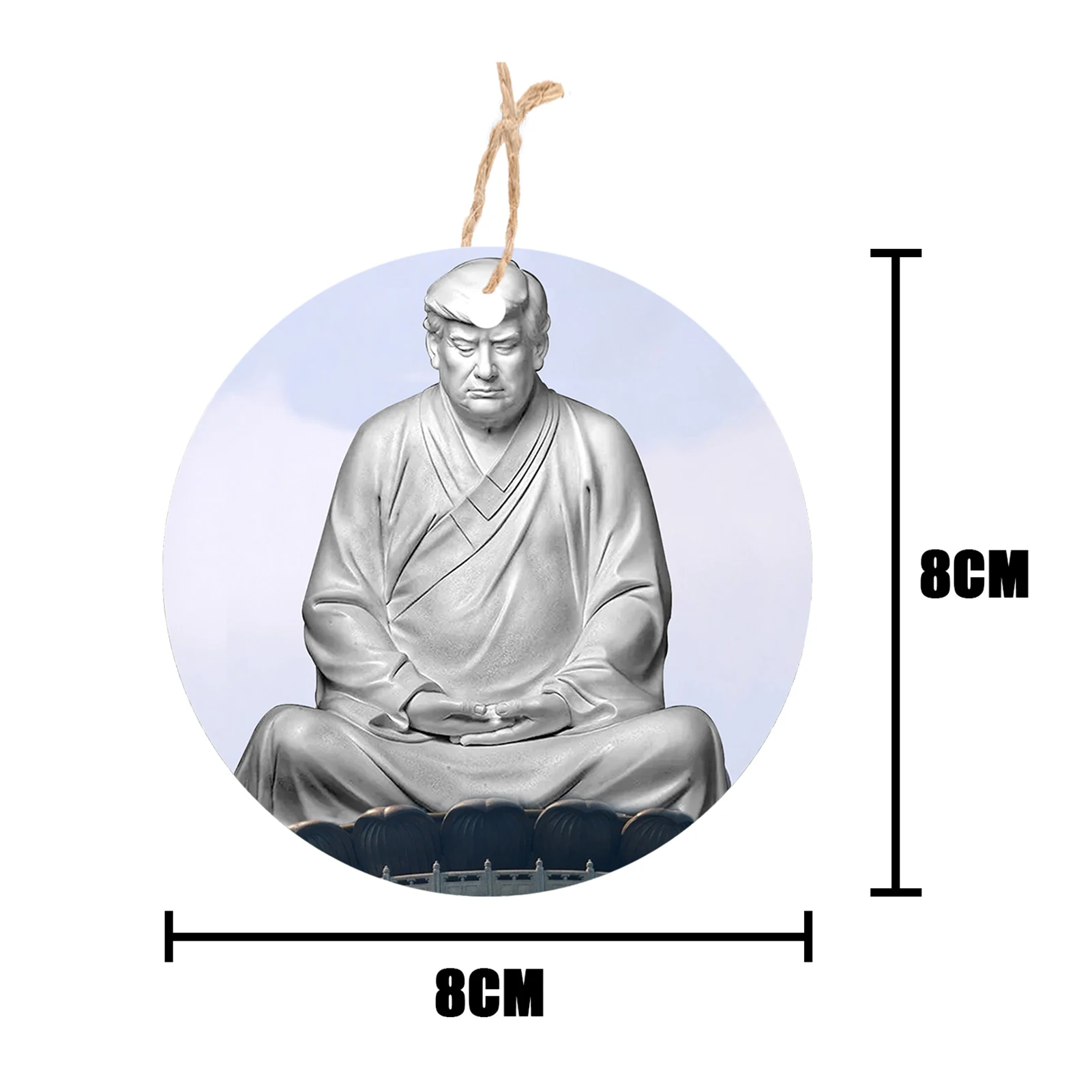 2021 Trump Wooden Listing Round Meditation Pendant Pendant Home Living Room Bedroom Decoration Pendant Art Painting Crafts 
2021 Trump Wooden Listing Round Meditation Pendant Pendant Home Living Room Bedroom Decoration Pendant Art Painting Crafts