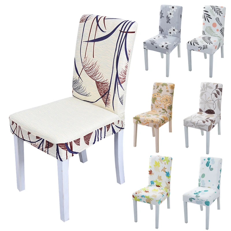 Modern Elastic Printing Dining Chair Slipcover Removable Anti-dirty Kitchen Seat Case Stretch Chair Cover for Banquet Wedding
Modern Elastic Printing Dining Chair Slipcover Removable Anti-dirty Kitchen Seat Case Stretch Chair Cover for Banquet Wedding