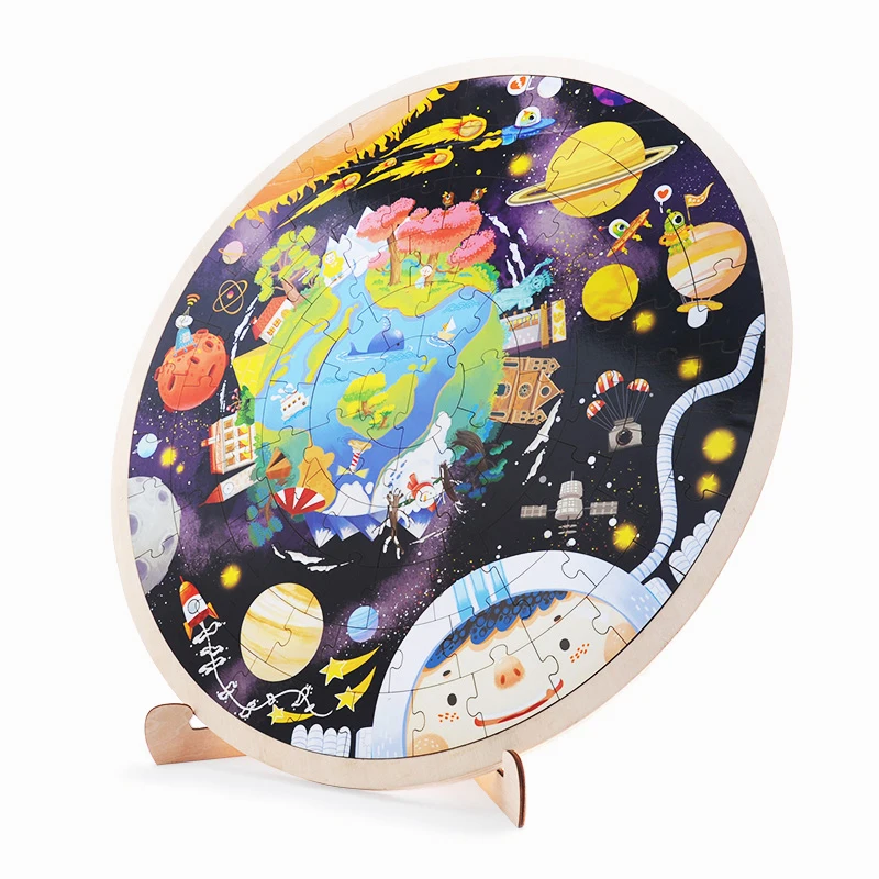 Toi Children Early Educational Baby Interesting Popular Colorful 102 Pieces Solar System Design Kids Wooden Jigsaw Puzzle Toys
Toi Children Early Educational Baby Interesting Popular Colorful 102 Pieces Solar System Design Kids Wooden Jigsaw Puzzle Toys