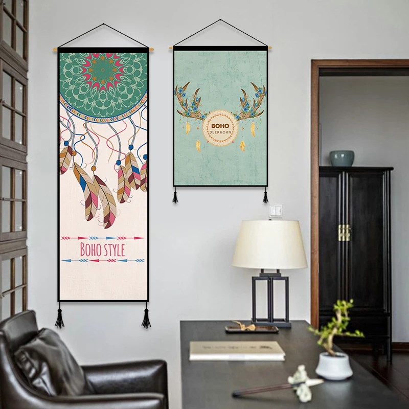 Bohemian Wall Hanging Scroll Painting Mural Living Room Office Decoration Backdrop Geometric Tapestry Canvas Posters and Prints
Bohemian Wall Hanging Scroll Painting Mural Living Room Office Decoration Backdrop Geometric Tapestry Canvas Posters and Prints