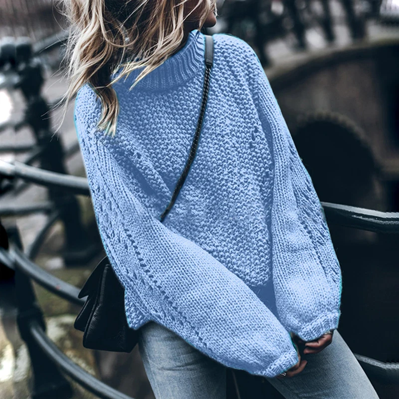 Женский свободный Свитер оверсайз, осенне-зимние вязаные пуловеры с вырезами, женские свитера, женская повседневная трикотажная одежда, дж...
Женский свободный Свитер оверсайз, осенне-зимние вязаные пуловеры с вырезами, женские свитера, женская повседневная трикотажная одежда, дж...