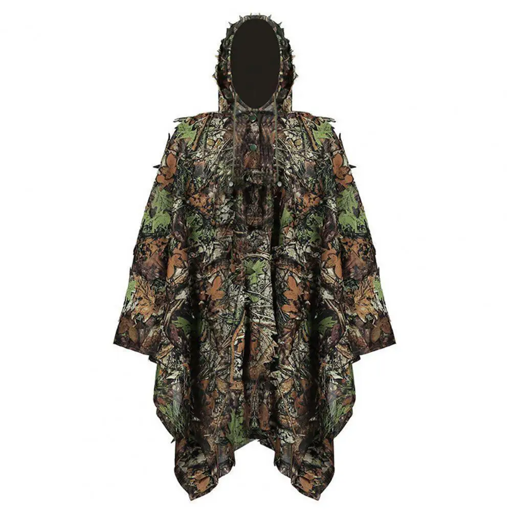 Фото Прочная камуфляжная охотничья одежда 3D пальто с Кленовым листом бионическая