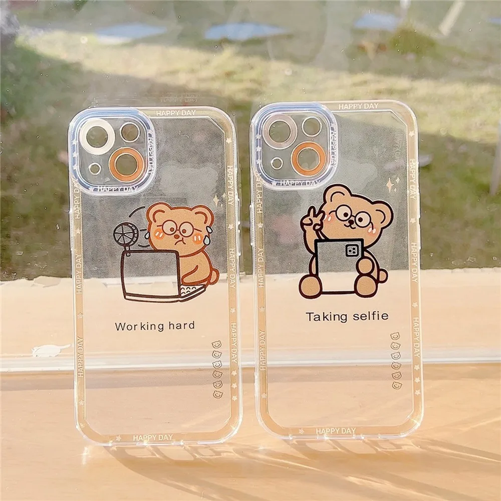 Мягкий прозрачный чехол с милым мультяшным медведем для IPhone 13Promax 12Promax 12pro 13 11 11Promax xsmax xr x xs 7 8plus
Мягкий прозрачный чехол с милым мультяшным медведем для IPhone 13Promax 12Promax 12pro 13 11 11Promax xsmax xr x xs 7 8plus