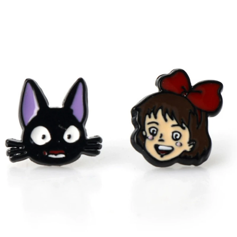 2020 Новое поступление Kiki служба доставки серьги-гвоздики Studio Ghibli Аниме Miyaza