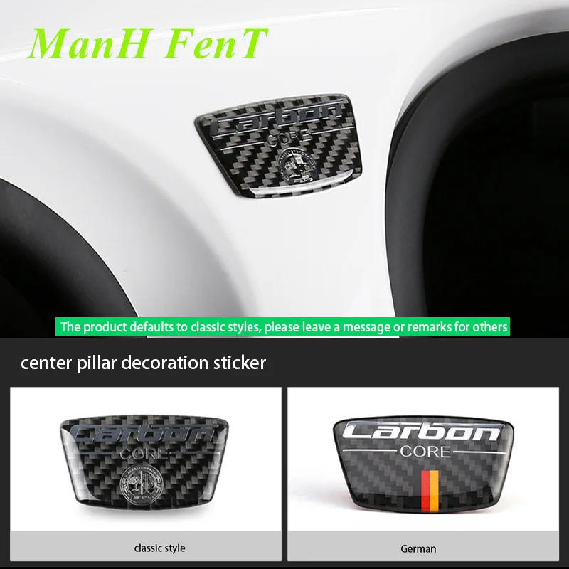 For Mercedes Benz W205 C200L GLC260 New C Class Pillar Mark Carbon Fiber Decoration 3D Sticker
For Mercedes Benz W205 C200L GLC260 New C Class Pillar Mark Carbon Fiber Decoration 3D Sticker