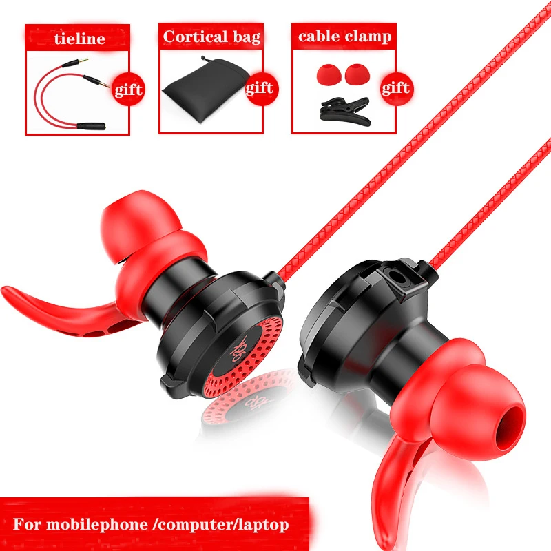 New Wired Headset E-Sports Game Battleground In-ear with microphone Hand Game Live Class Wired Headset game sport earphone
New Wired Headset E-Sports Game Battleground In-ear with microphone Hand Game Live Class Wired Headset game sport earphone