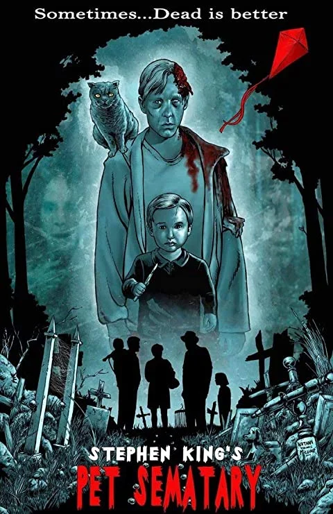 Stephen King Pet Sematary Classic Horror Metal Tin Signs Movies Decor for Art 8x12 Inches
Stephen King Pet Sematary Classic Horror Metal Tin Signs Movies Decor for Art 8x12 Inches