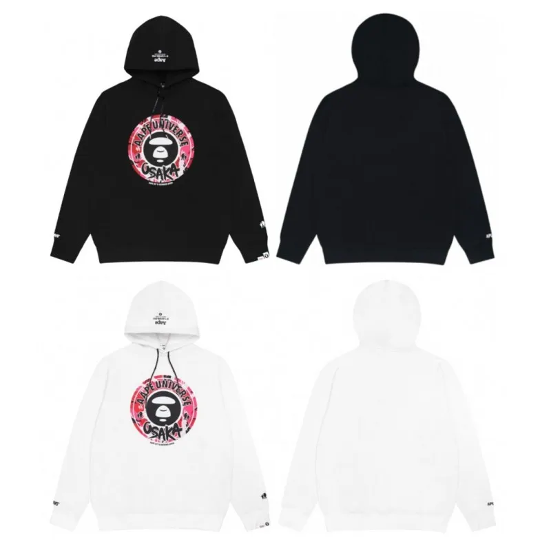 Camouflage round badge letter print plus velvet hooded pullover black&white S-3XL
Camouflage round badge letter print plus velvet hooded pullover black&white S-3XL