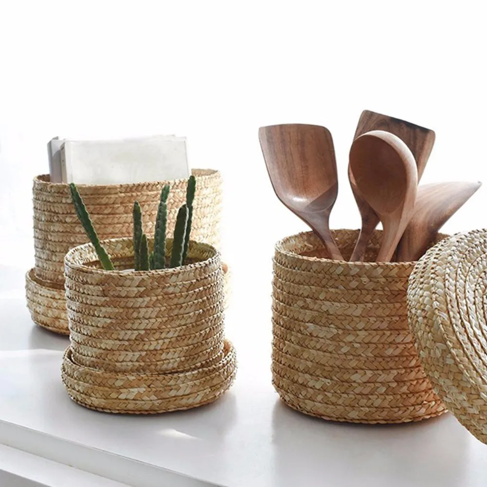 3 Pcs/Set Handmade Bamboo Storage Basket Storage Baskets Snack Wicker Rattan Seagrass Belly Garden Flower Home Decor
3 Pcs/Set Handmade Bamboo Storage Basket Storage Baskets Snack Wicker Rattan Seagrass Belly Garden Flower Home Decor