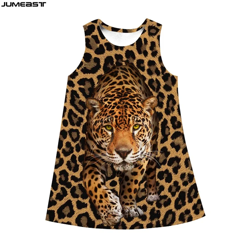 Jumeast Women 3D Dresses Female Streetwear Leopard Camouflage Animal Tiger Summer Fashion Sleeveless Dress Suspender Nightdress
Jumeast Women 3D Dresses Female Streetwear Leopard Camouflage Animal Tiger Summer Fashion Sleeveless Dress Suspender Nightdress