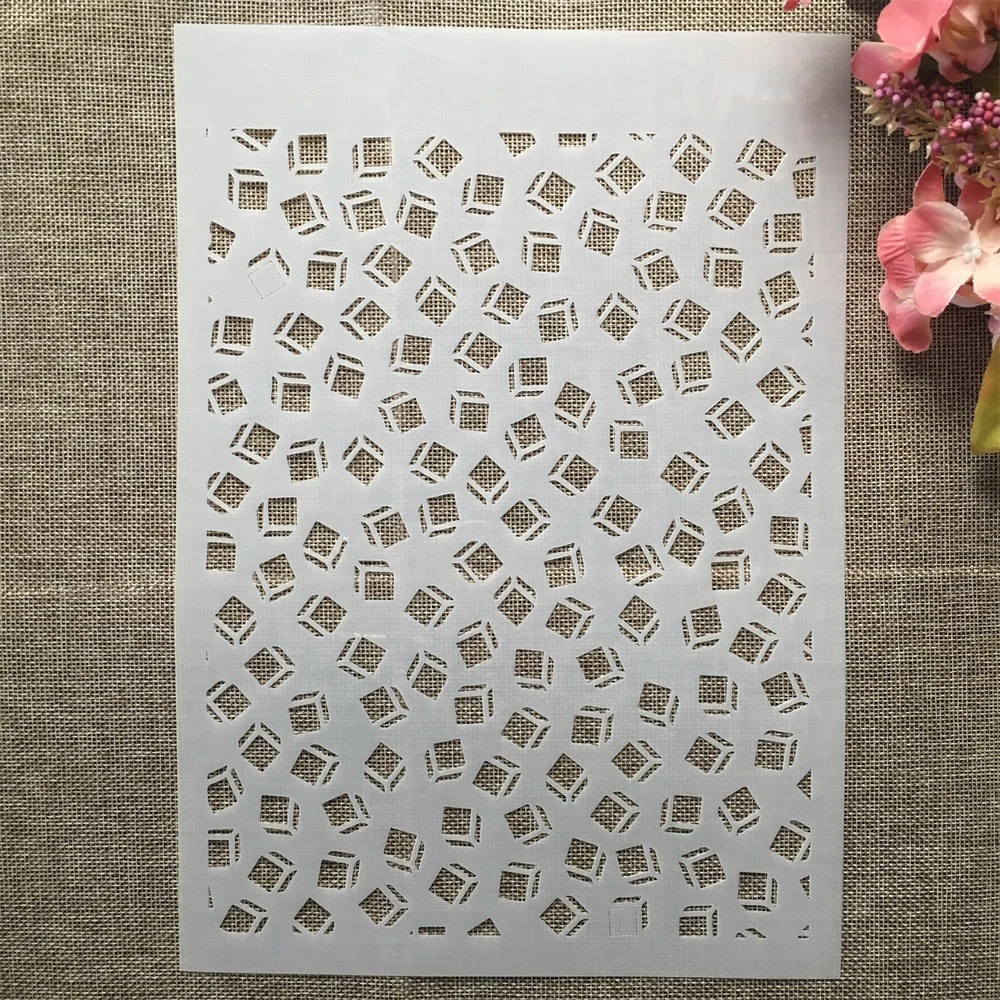 A4 29cm 3D Small Scraps Texture DIY Layering Stencils Wall Painting Scrapbook Coloring Embossing Album Decorative Template
A4 29cm 3D Small Scraps Texture DIY Layering Stencils Wall Painting Scrapbook Coloring Embossing Album Decorative Template