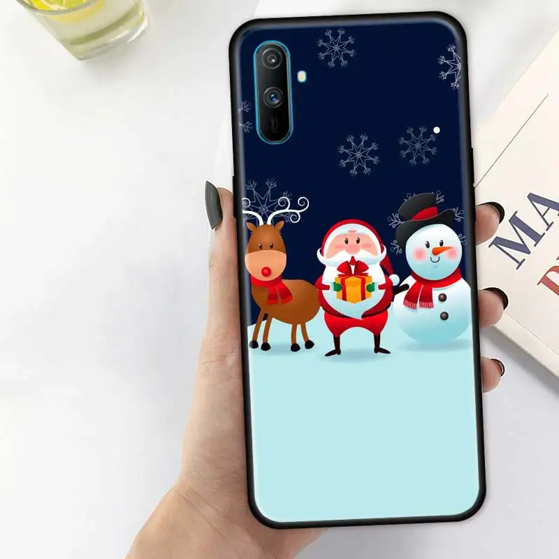 Merry Christmas Case for Realme C3 X2 X50 5G 6 6S X3 5 Pro C11 C3i 6i 5i Shell Black Silicone Phone Cover Coque
Merry Christmas Case for Realme C3 X2 X50 5G 6 6S X3 5 Pro C11 C3i 6i 5i Shell Black Silicone Phone Cover Coque
