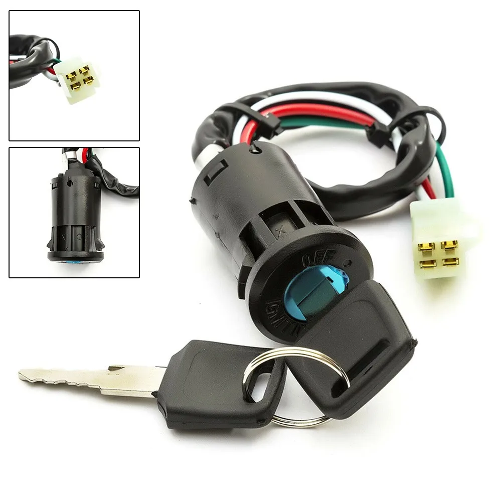 1Pcs Universal Mini Moto Ignition Switch Key ATV 4 Wire 2 Stage Ignition Switch Key For Pitbikes Dirtbikes Pocketbikes Accessory
1Pcs Universal Mini Moto Ignition Switch Key ATV 4 Wire 2 Stage Ignition Switch Key For Pitbikes Dirtbikes Pocketbikes Accessory