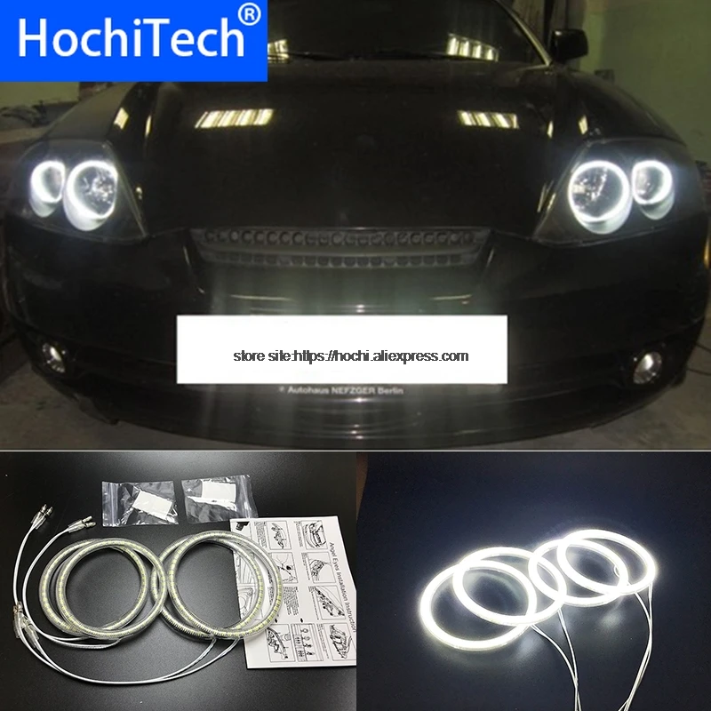 HochiTech for Hyundai Tiburon 2003-2006 Ultra bright SMD white LED angel eyes 2600LM 12V halo ring kit daytime running light DRL
HochiTech for Hyundai Tiburon 2003-2006 Ultra bright SMD white LED angel eyes 2600LM 12V halo ring kit daytime running light DRL