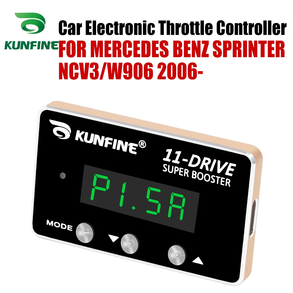 KUNFINE Car Electronic Throttle Controller Racing Accelerator Potent Booster For BENZ SPRINTER NCV3/W906 2006-After Tuning Parts
KUNFINE Car Electronic Throttle Controller Racing Accelerator Potent Booster For BENZ SPRINTER NCV3/W906 2006-After Tuning Parts