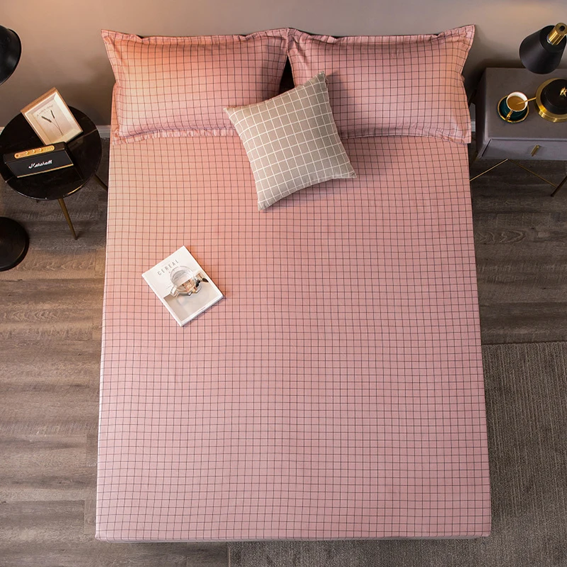 Soft Fitted Bed Sheet With Elastic Band Polyester Mattress Cover Topper Breathable Non-slip Double Bed Sheet Washable Bedspread
Soft Fitted Bed Sheet With Elastic Band Polyester Mattress Cover Topper Breathable Non-slip Double Bed Sheet Washable Bedspread